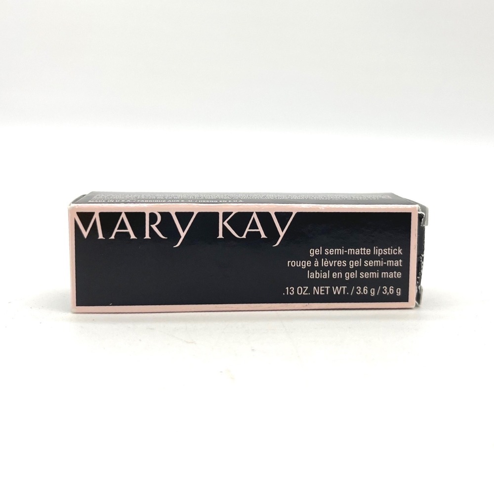 Mary Kay‎ Gel Semi-Matte Lipstick Mauve Moment 089642 Full Size 0.13 oz NEW